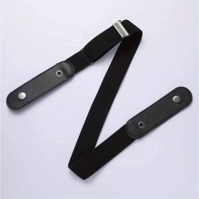 (0 Items) Invisible Elastic Waist Belt for Jeans, Dresses & Pants - Adjustable No-Slip Stretch Belt for Women & Men, 100% Non- Fabric