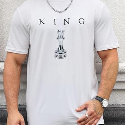 Men's Graphic Tees Crew Neck T Shirts Short Sleeve T-Shirts Casual Summer Streetwear